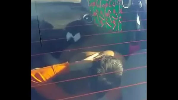 Couple caught doing 69 in car Video sejuk panas