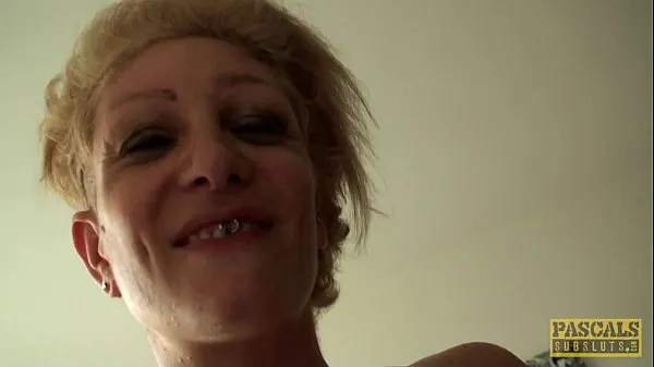 Heta Inked UK skank railed rough in ass by maledom coola videor