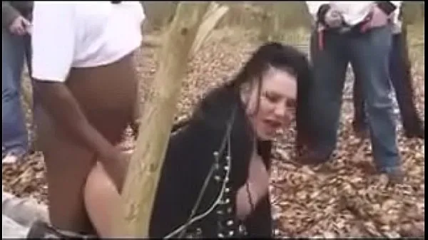 Girl with big tits we met on goes dogging in the woods Video thú vị hấp dẫn