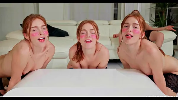 Hot Jia Lissa rides a huge dildo with Perfect Ahegao and Extreme Bukkake kule videoer