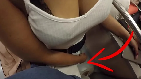 हॉट Unknown Blonde Milf with Big Tits Started Touching My Dick in Subway ! That's called Clothed Sex बेहतरीन वीडियो
