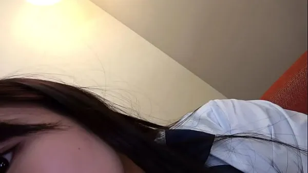 Hete Sex with JK with beautiful skin and beautiful with plenty of saliva feels good. The butt that can be seen in the doggy style is erotic. She feels pleasure for pussy is pushed hard. Japanese amateur 18yo teen porn coole video's