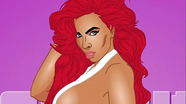 Hot Amanda's big bubble booty in a naked cartoon photoshoot kule videoer