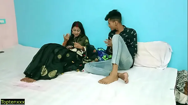 Hot 18 teen wife cheating sex going viral! latest Hindi sex cool Videos