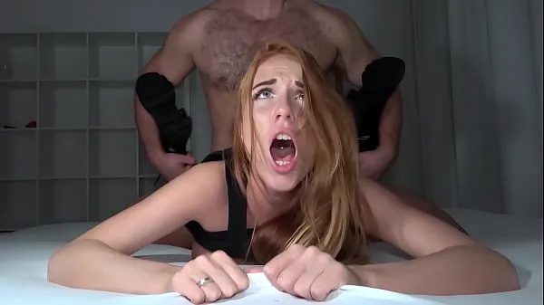 Hot SHE DIDN'T EXPECT THIS - Redhead College Babe DESTROYED By Big Cock Muscular Bull - HOLLY MOLLY cool Videos
