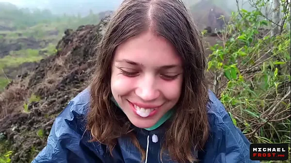 Hot The Riskiest Public Blowjob In The World On Top Of An Active Bali Volcano - POV cool Videos