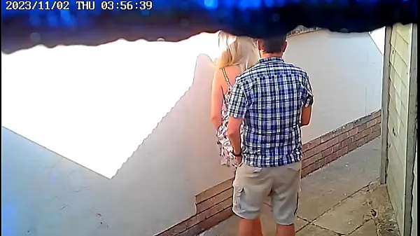 Gorące Daring couple caught fucking in public on cctv camera fajne filmy